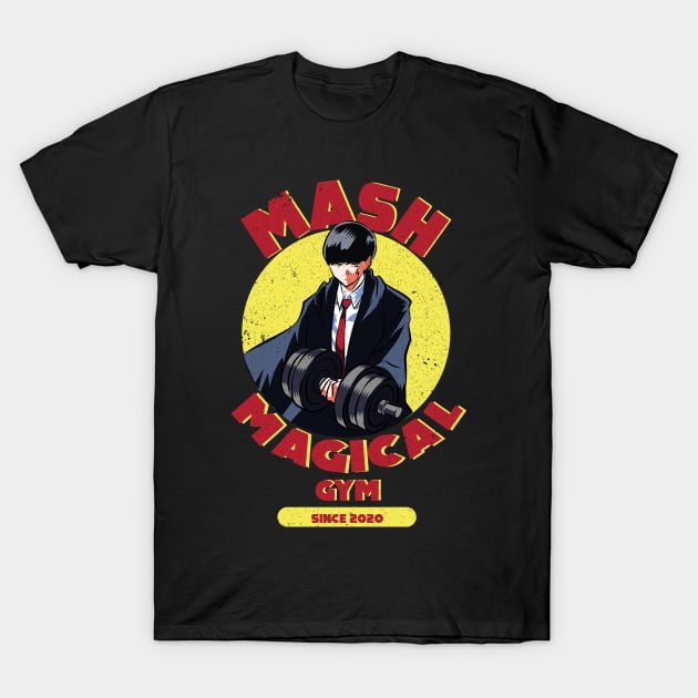 MASHLE: MAGIC AND MUSCLES (MASH MAGICAL GYM) GRUNGE STYLE T-Shirt by FunGangStore